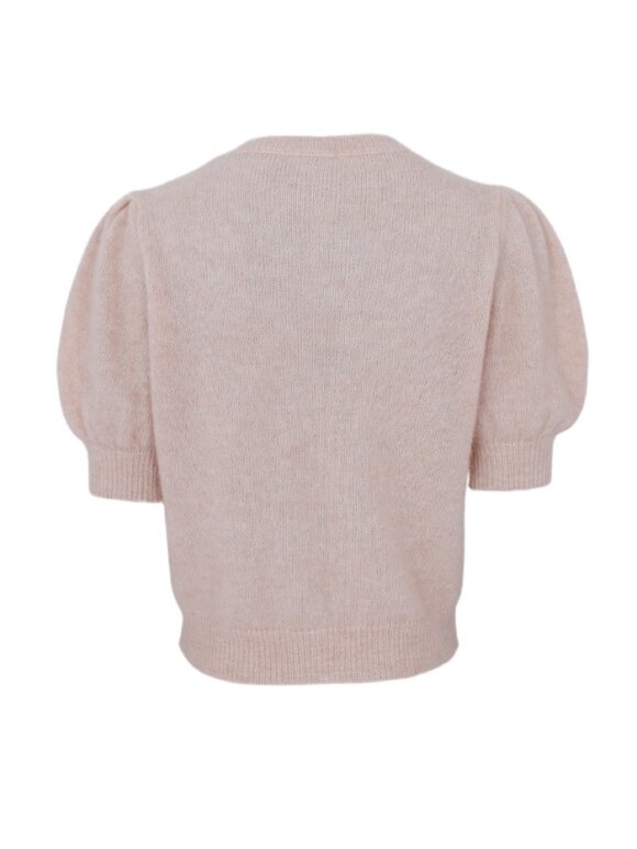 Black Colour - BCDell SS Puff Jumper Soft Ros