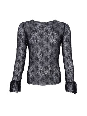 Black Colour - BCCilie Lace Blouse Black