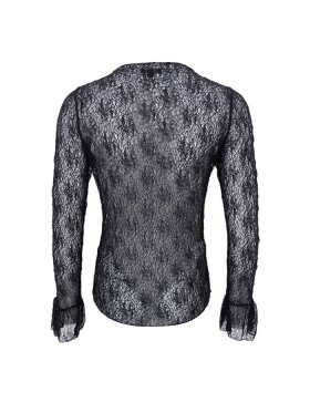 Black Colour - BCCilie Lace Blouse Black