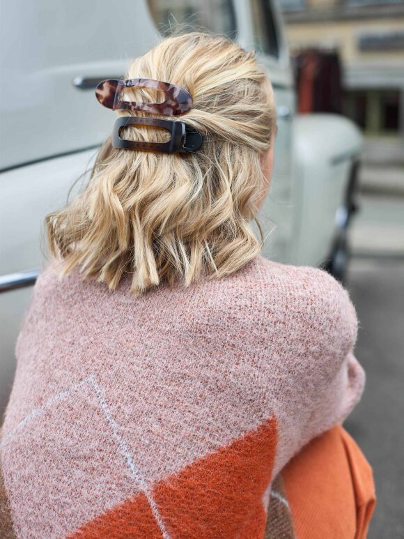 Black Colour - BCAffie Hair Clip Coffee