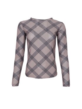 Black Colour - BCAnnie Mesh Bluse Taupe Argy