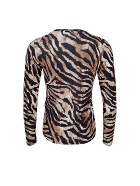 Black Colour - BCAlba LS Tee Zebra