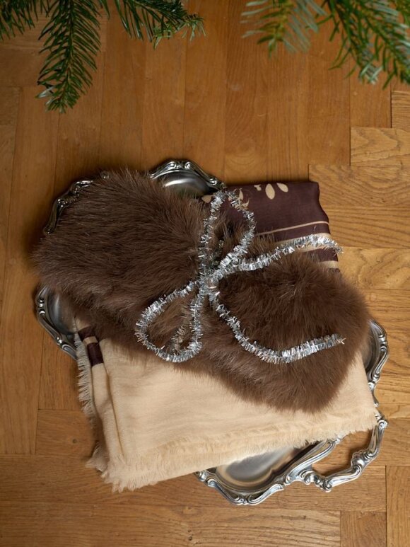 Black Colour - BCKalina Soft Scarf Coffee