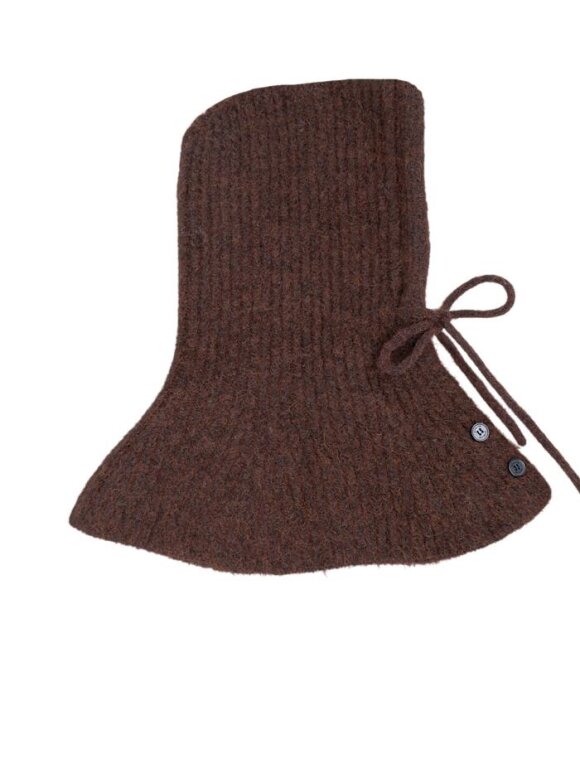 Black Colour - BCKayla Balaclava hat Coffee