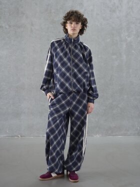 Love & Divine - Love1649-1 Jakke Navy Check Love & Divine - Love1649-1 Jakke Navy Check