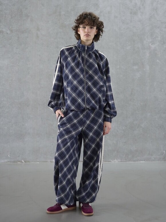 Love & Divine - Love1649-1 Jakke Navy Check