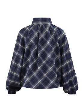 Love & Divine - Love1649-1 Jakke Navy Check Love & Divine - Love1649-1 Jakke Navy Check
