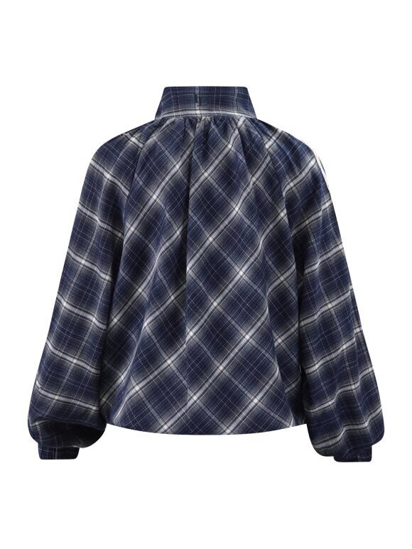 Love & Divine - Love1649-1 Jakke Navy Check