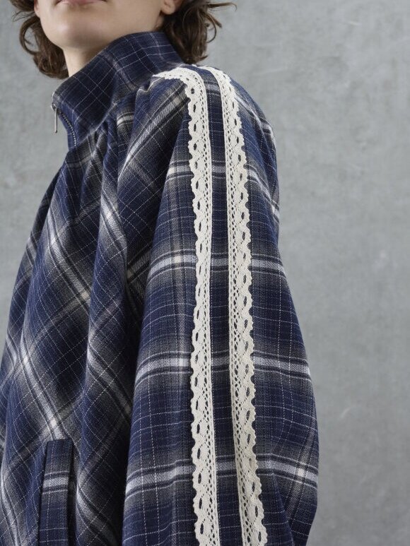 Love & Divine - Love1649-1 Jakke Navy Check