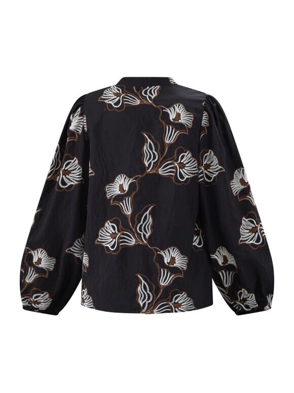 Love & Divine - Love1704 Skjorte Black/Emb.