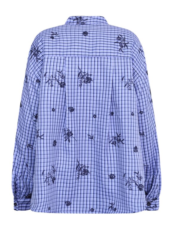 Love & Divine - Love1662 Skjorte Blue Check