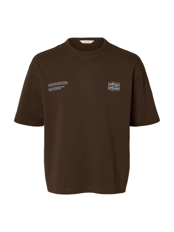 Selected - SLMTaj Heavy Graphic SS Tee
