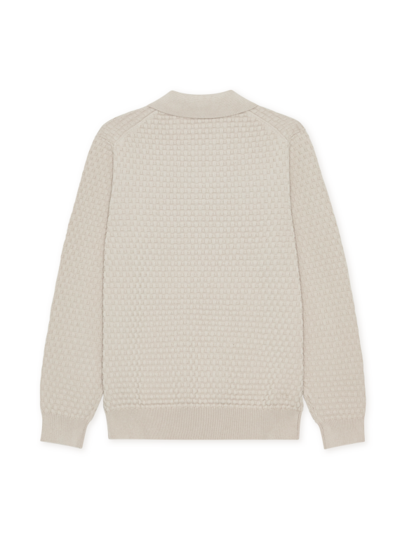 Les Deux - Check Structure Knitted LSPolo