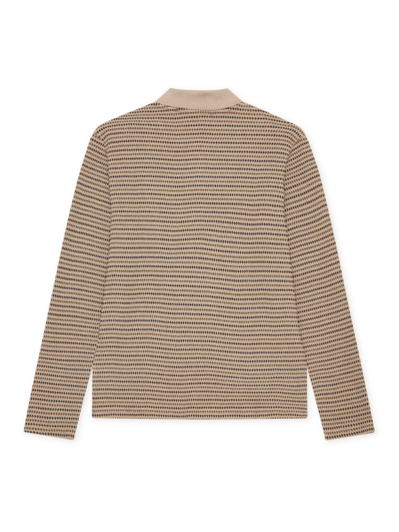 Les Deux - Knitted Stripe LS Polo