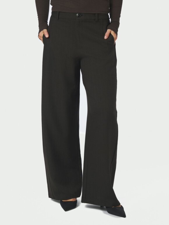 Neo Noir - Essiall Pinstripe Pants Antrac