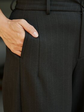 Neo Noir - Essiall Pinstripe Pants Antrac