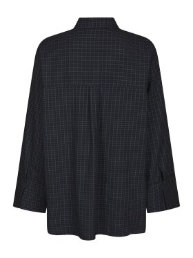 Neo Noir - Dita Check Shirt Dark Blue Neo Noir - Dita Check Shirt Dark Blue