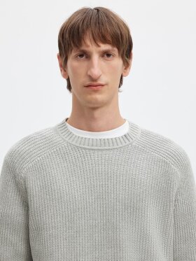 Selected - SLMPim LS Knit Crew Neck Camp Selected - SLMPim LS Knit Crew Neck Camp