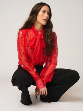 Gossia - EchoGO Bluse True Red
