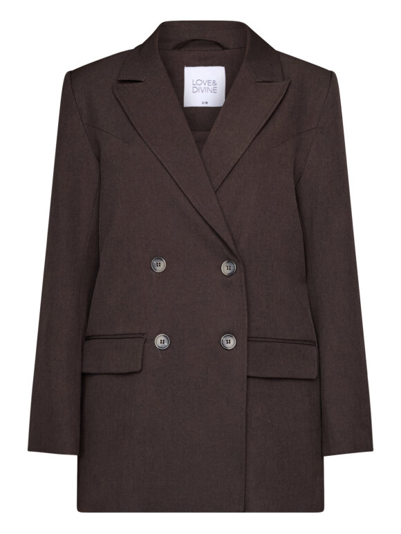 Love & Divine - Love1620 Blazer D. Chocolate