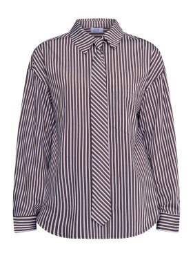 Love & Divine - Love1663 Shirts Brown Stripe