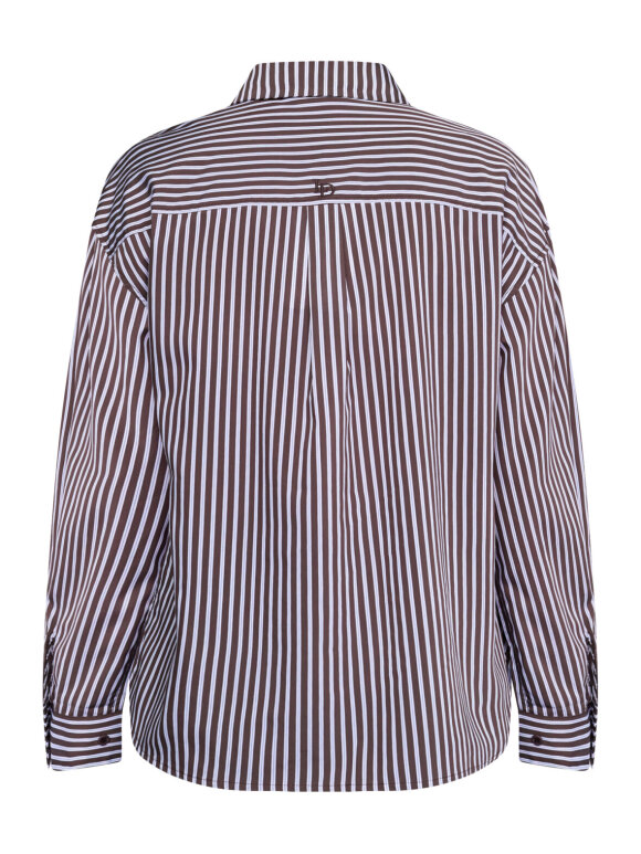 Love & Divine - Love1663 Shirts Brown Stripe