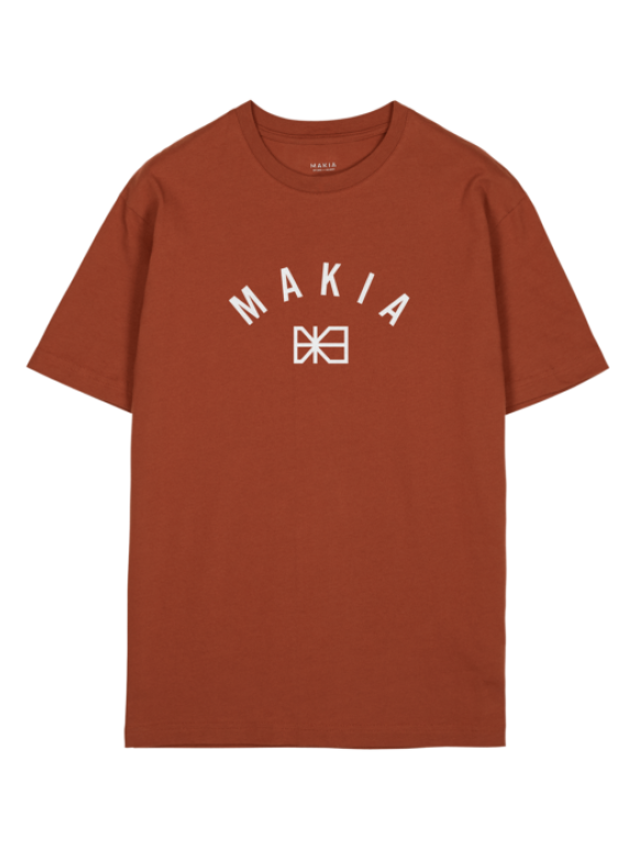 Makia - Brand t-shirt/ copper