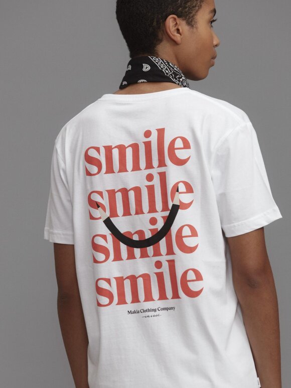 Makia - Smile T-shirt / White