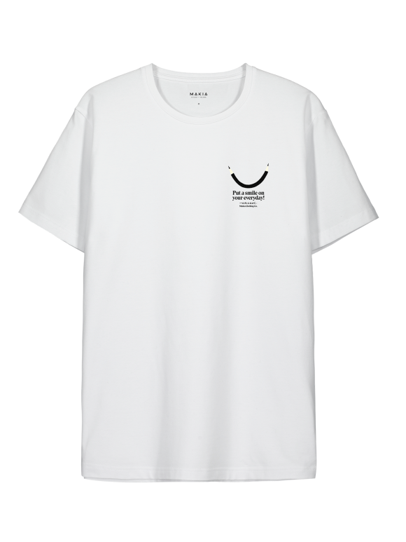 Makia - Smile T-shirt / White