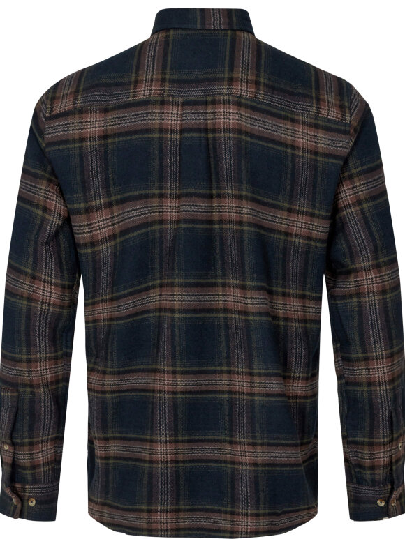 Anerkjendt - AKKONRAD BRUSHED SHIRT/DEEP FO