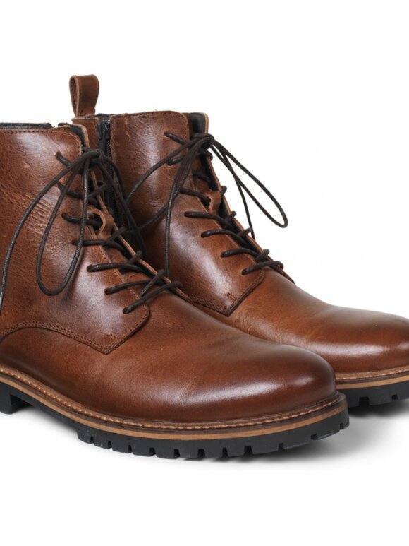 Les Deux - Troy Combat Boot Cognac