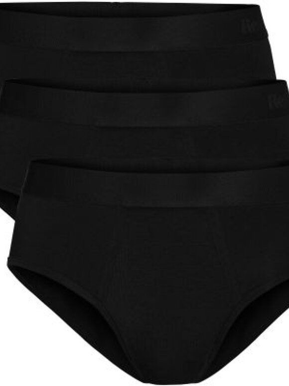 Resteröds - Bamboo Breif 3Pak Black