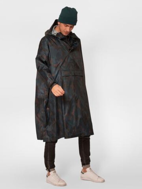 Rain Kiss - Storm Camo poncho