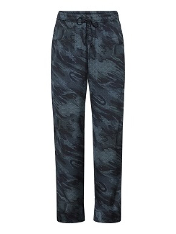 Karmamia - Piper pants blue camouflage