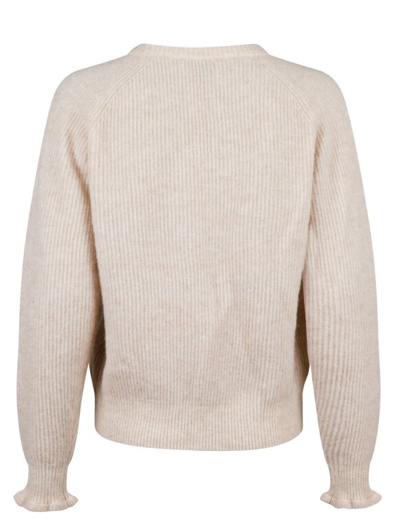 Neo Noir - Asli Knit Blouse/ sand