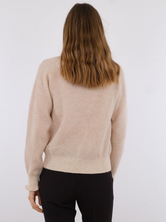 Neo Noir - Asli Knit Blouse/ sand