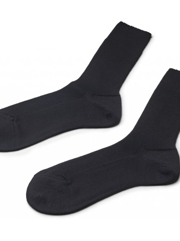 Klitmøller Collective Female - Light Merino sock black
