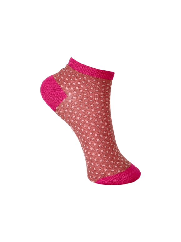 Black Colour - Didi sneaker sock Pink