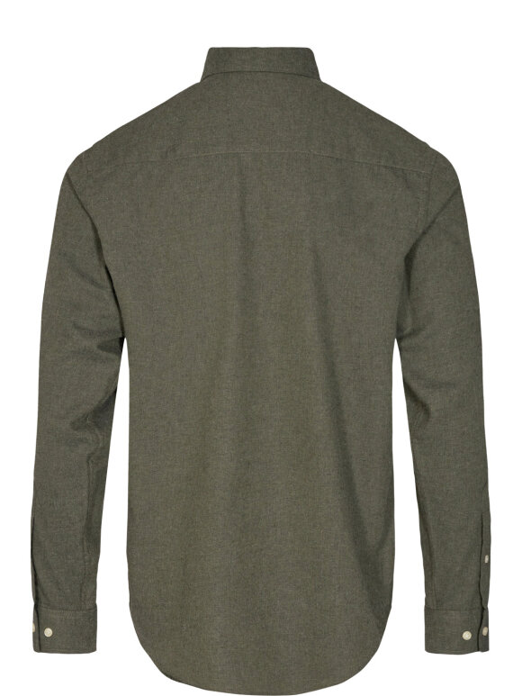 Anerkjendt - Konrad Melange Shirt Cypress