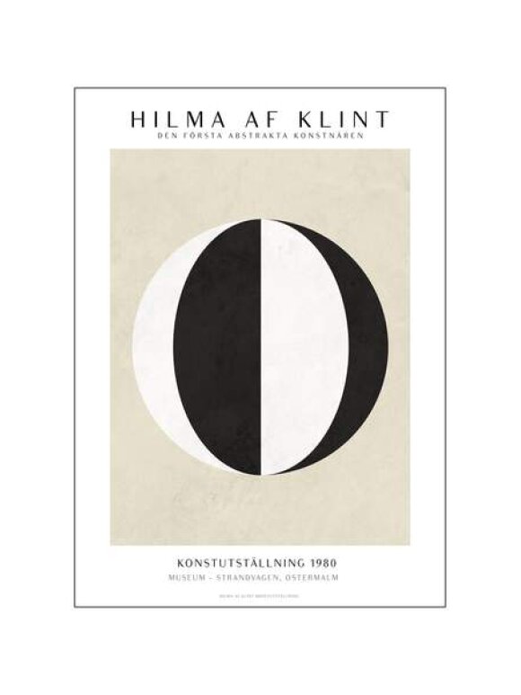 Plakater - Hilma af klint black/white