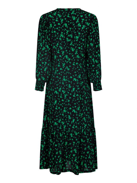 Neo Noir - Vika Shade Flower dress/ green