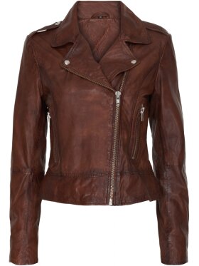 Notyz - Biker jacket carob brown