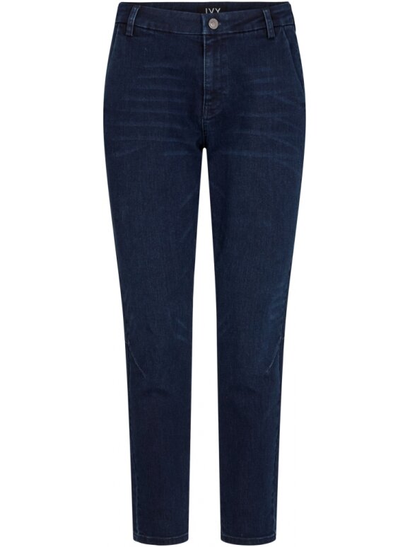Ivy - Karmey chino wash denim blue