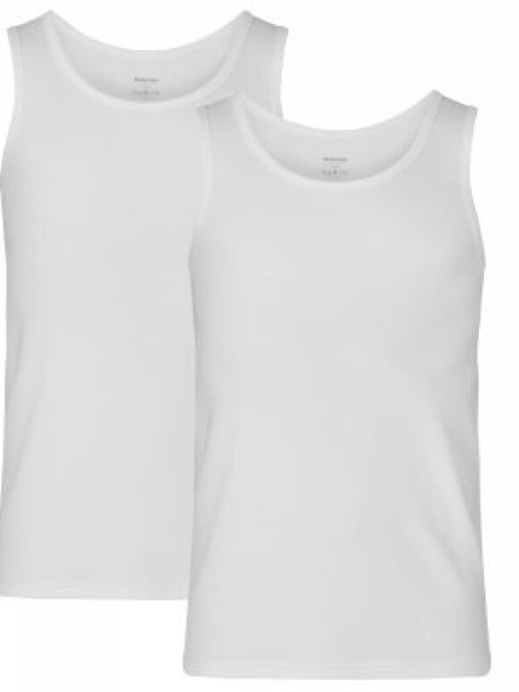 Resteröds - Bamboo tanktop 2pack white