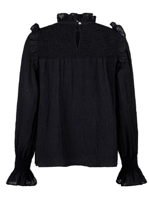 Neo Noir - Melinda Solid blouse/ black