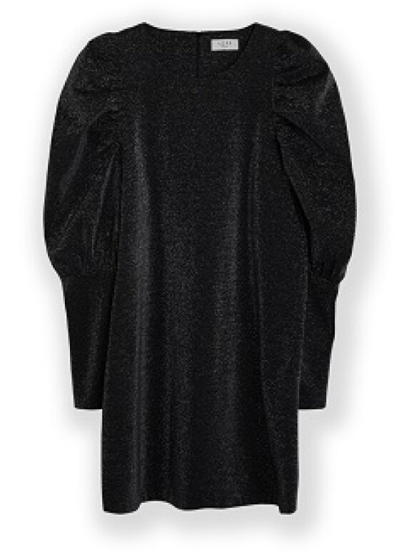 NORR - Una detail dress black lurex
