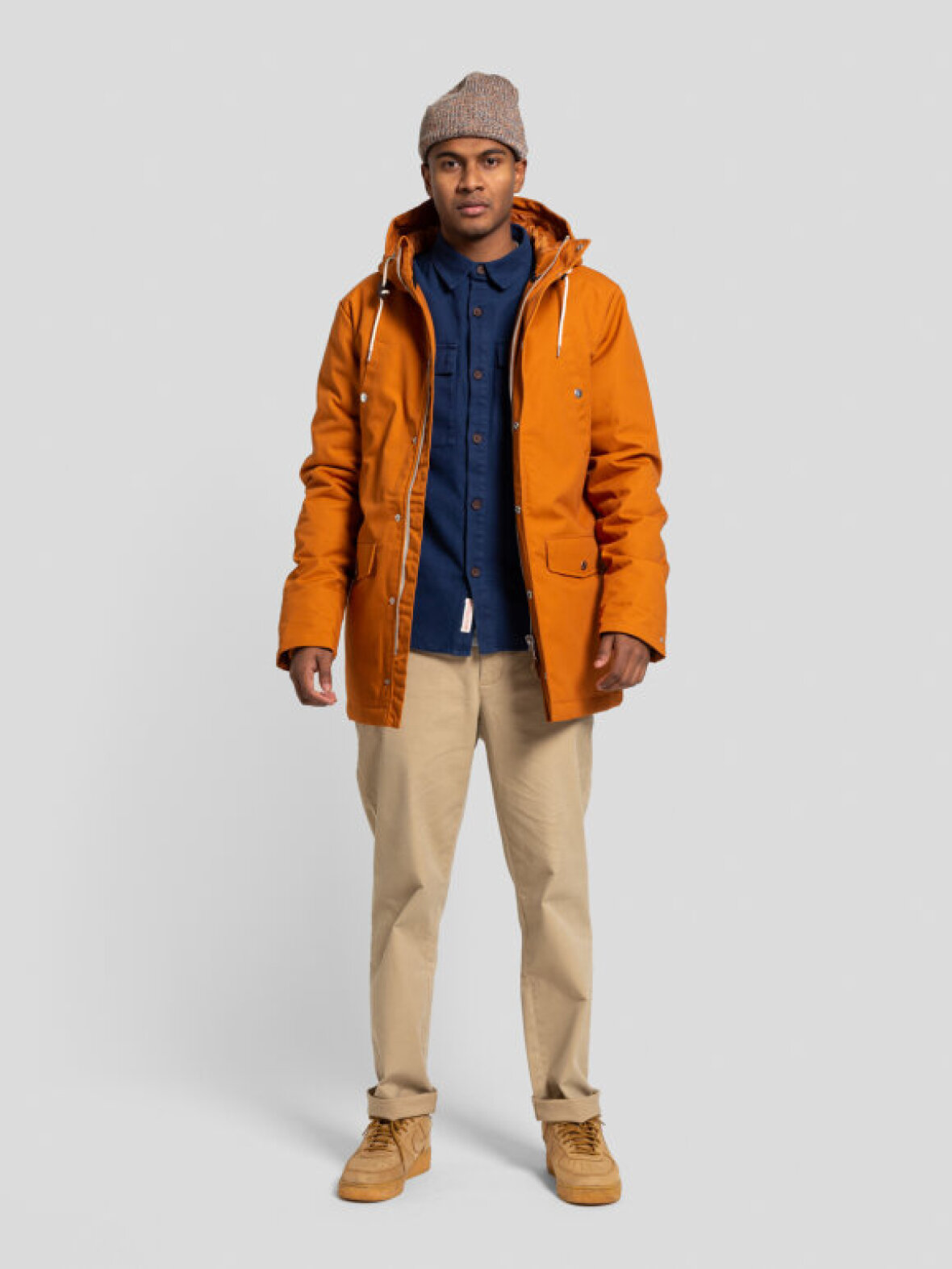 Nørrebro - Herre - Jakker - Revolution - Rvlt X Parker Jacket Orange