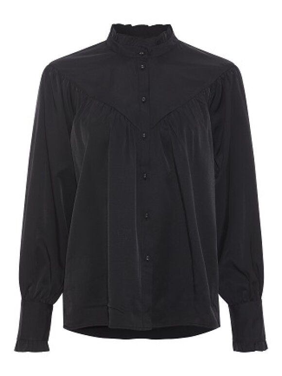 Rue De Femme - Kolie shirt black