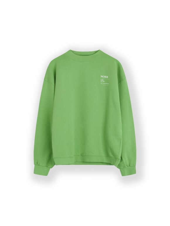 NORR - Daisy sweat top green