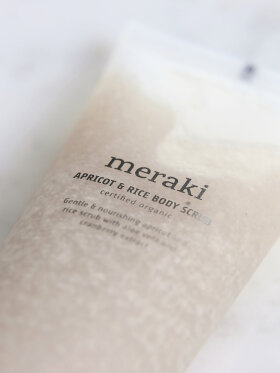 Meraki - rice body scrub apricot